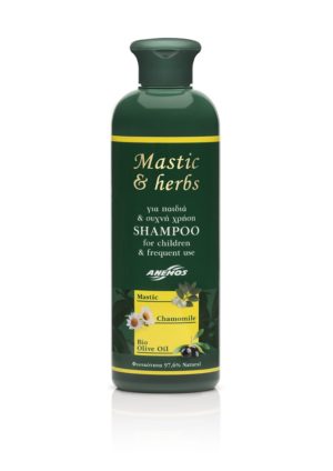 Shampoo mastic & herbs for Children & Frequent use 300ml