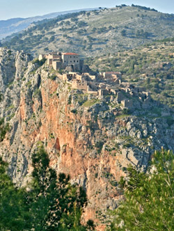 Anavatos ancient abandoned