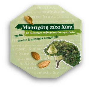 Mastic nougat pie